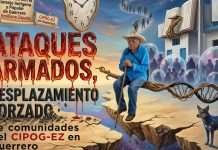 Crónica de un Desplazamiento Forzado: Guerrero bajo el fuego Miniatura