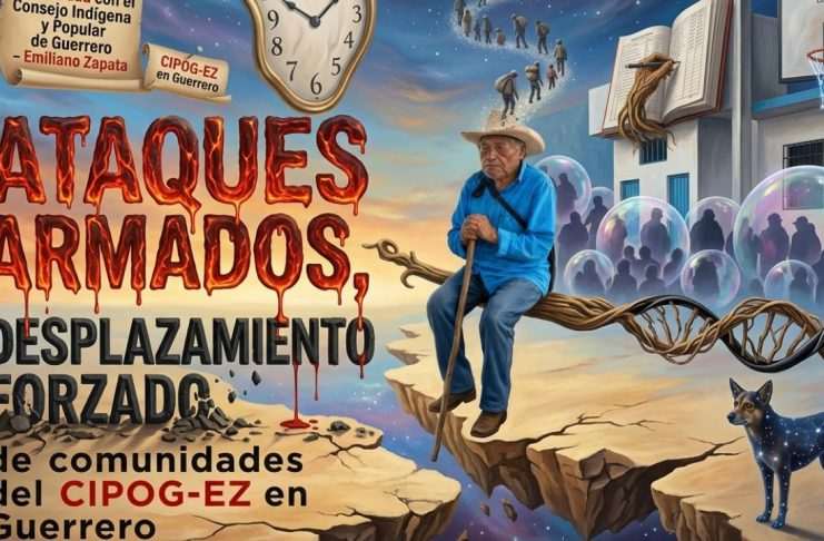 Crónica de un Desplazamiento Forzado: Guerrero bajo el fuego Miniatura