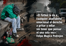 VIDEO «El fútbol le da a cualquier analfabeto emocional el derecho a gritar y odiar sin tener que pensar ni una sola vez»: Felipe Mugica Pedrejón Futboltn