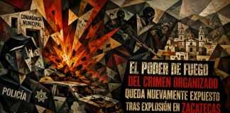 REPORTAJE Poder de fuego del crimen organizado queda nuevamente expuesto tras explosión en Zacatecas Reportaje (1)