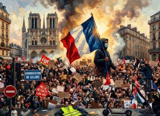 Francia vive una nueva jornada de violencia: más de 1.000 arrestos antes del gran acto de Marine Le Pen Proyecto nuevo (33)